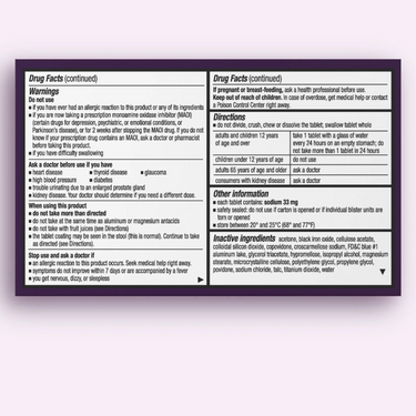 Allegra-D Allergy & Congestion 24 Hour Tablets